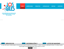 Tablet Screenshot of importadoralosgiles.com